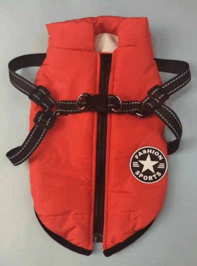 Cozy Cotton Padded Pet Clothes For Autumn And Winter-4